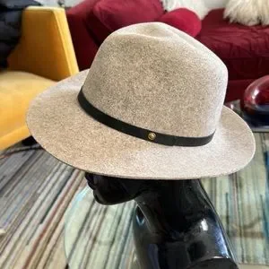 Rag & Bone Finley Packable Fedora Wool Hat Rag & Bone Gray Finley Packable Fedora - Hats - BeyondStyle main image 4